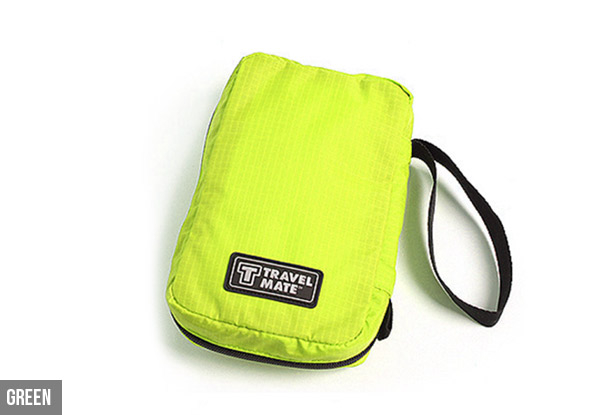 Hanging Travel Toiletry Bag - Four Colours Available with Free Delivery