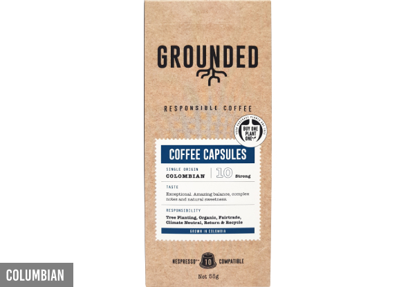 Organic & Fairtrade Grounded Fresh Coffee Capsules, Compatible with Nespresso Machines - Three Blends Available & Options for 60 or 120 Capsules