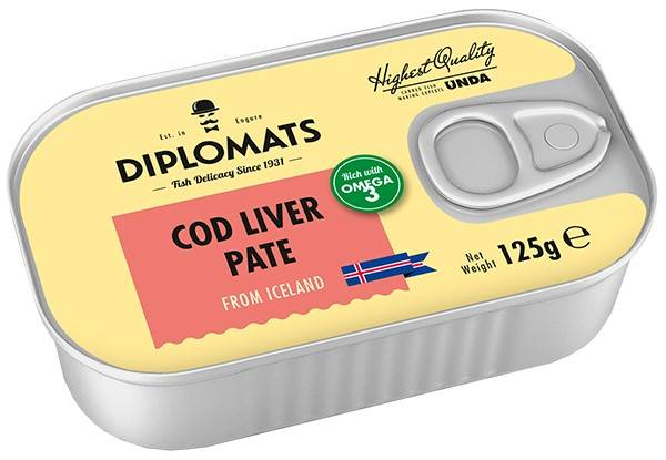 12-Pack of Cod Liver Pate - Option for 12-Pack Cod Liver in Oil