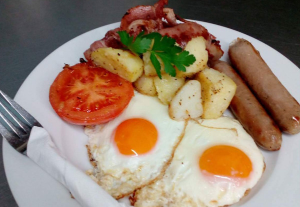 Two Breakfasts or Lunches from the Blackboard Menu - Option for Four People