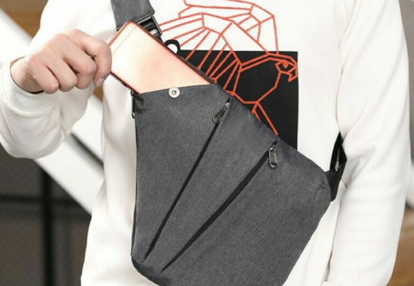 Personal Anti-Theft Sling Shoulder Bag - Available in Two Styles & Two Options