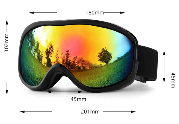 Winter Windproof Dustproof Skiing Glasses - 10 Colours Available