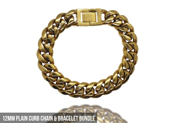 Chain & Bracelet Bundle - Two Options Available