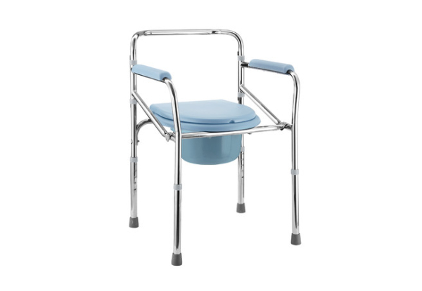 Three-in-One Commode Adjustable Shower Chair