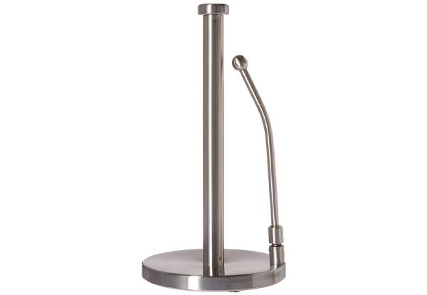 One Stainless Steel Free-Standing Paper Towel Holder - Option for Two Available