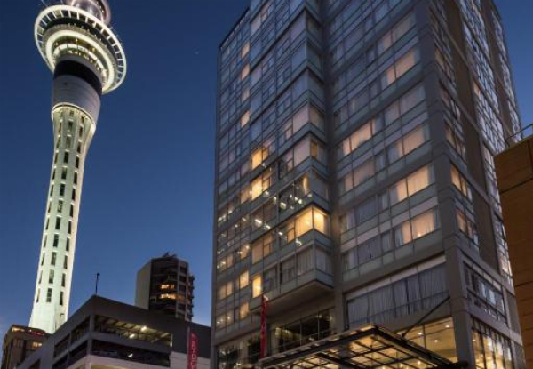One-Night Central Auckland Stay at Rydges for Two People incl. Buffet Breakfast, Welcome Drink & Late Check-Out - Options for Superior King, King Deluxe, or Family Rooms, & up to Three Night Stays - Up to 59% Off