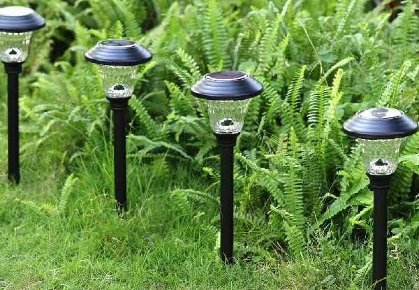 Four-Pack Solar Path Light - Available in Two Colours