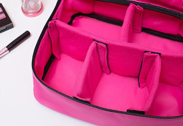 Makeup Organiser Cosmetic Case - Two Colours Available