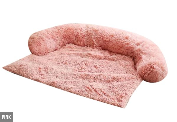 Long Plush Pet Bed - Three Colours & Four Sizes Available
