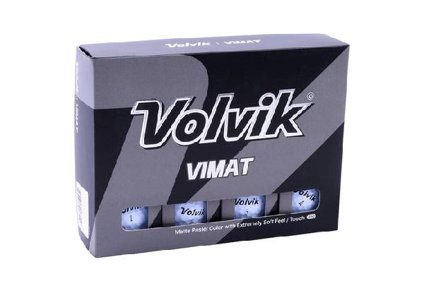 12-Pack Volvik Vimat Ball - Available in Six Colours