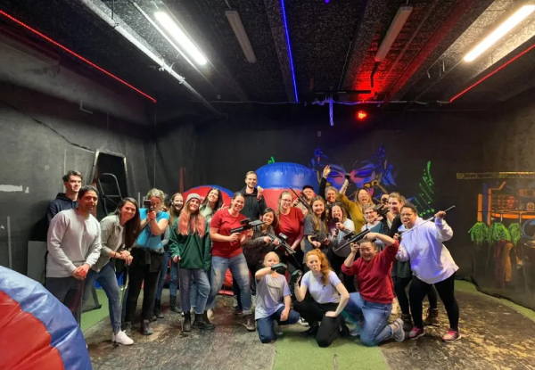 Weekend Tactical Laser Tag at Thrillzone Takapuna from $35
