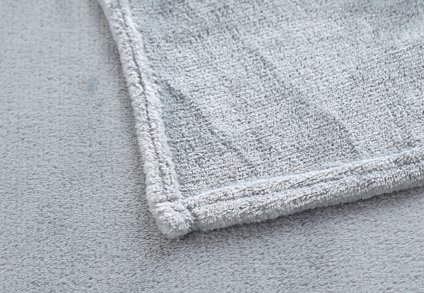 Lightweight Cosy Throw Blanket - Available in Three Colours