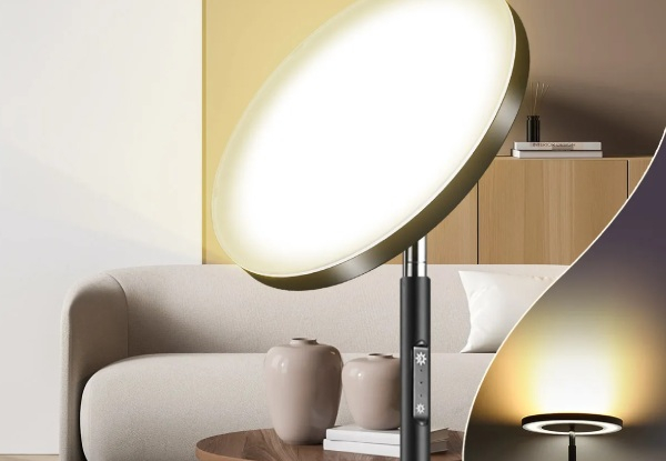 Adjustable Double Side Lighting LED Reading Floor Lamp