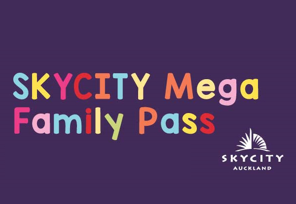 SKYCITY MEGA Family Pass for Four incl. Entry to Sky Tower & Theatre Sing-a-Long Movie