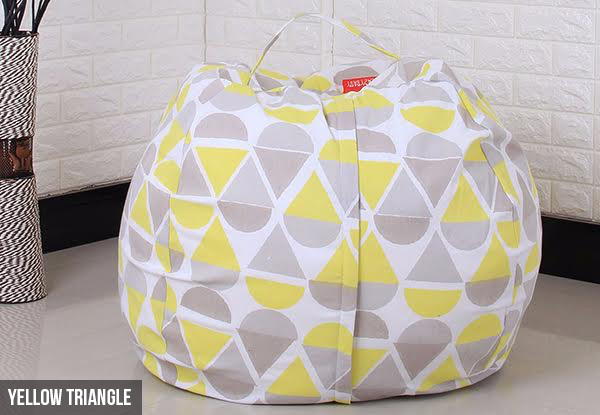 Stuffable Storage Bean Bag - Three Sizes & 10 Designs Available