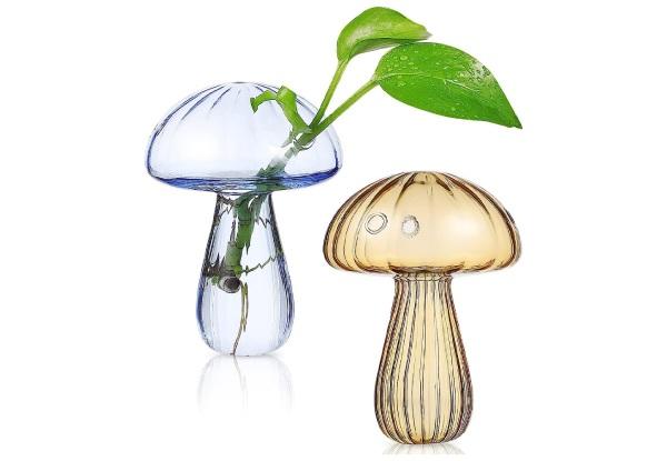 Mushroom Shaped Vase - Three Colours Available