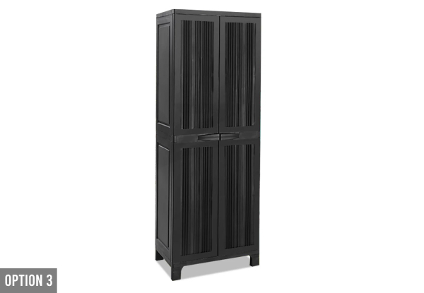 Outdoor Storage Cabinet - Five Options Available