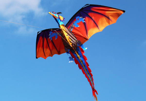 Stereoscopic Dragon Kite