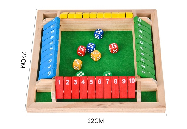 Puzzle Board Dice Game - Option for Two-Set