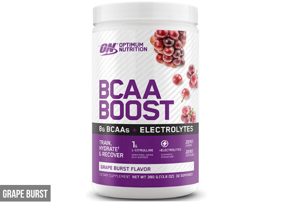 Optimum Nutrition BCAA Boost + Electrolytes 390g - Three Flavours Available