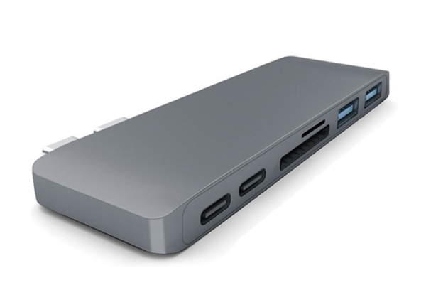 Six-in-One USB Hub Type-C Adaptor - Two Colours Available