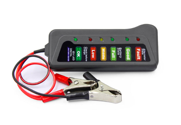 Mini 12V Car Battery Tester incl. Brake Fluid Tester Pen