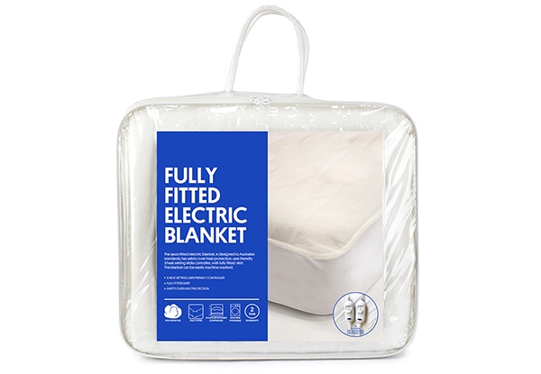 Electric Blanket with Safety Overheat Protection - Four Sizes Available