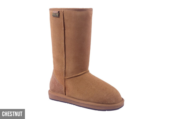 Auzland Unisex 'Chase' Classic Australian Sheepskin Tall UGG Boots - Four Colours Available