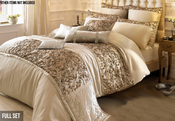 Kylie Minogue Alexa Bedding Range - Options for Individual Pieces or Full Sets Available with Free Delivery