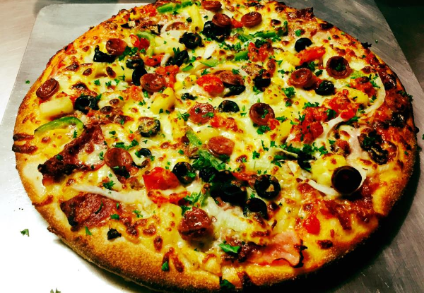 Regular 9" Hand-Made Pizza - Options for Mulitple Pizzas & Large 12" Pizzas Available