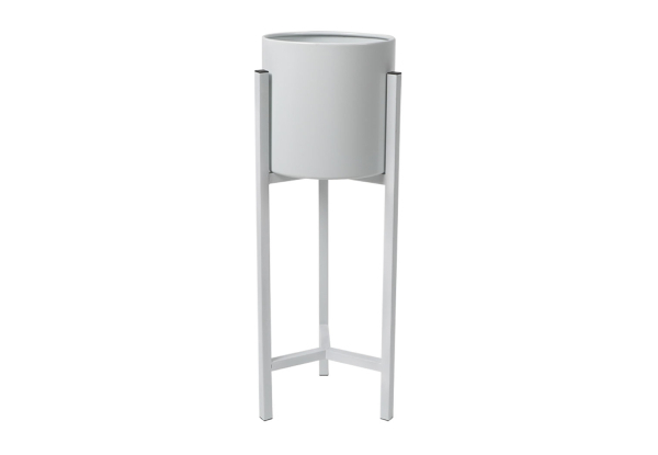 Indoor Metal Plant Stand - Two Sizes & Three Colours Available