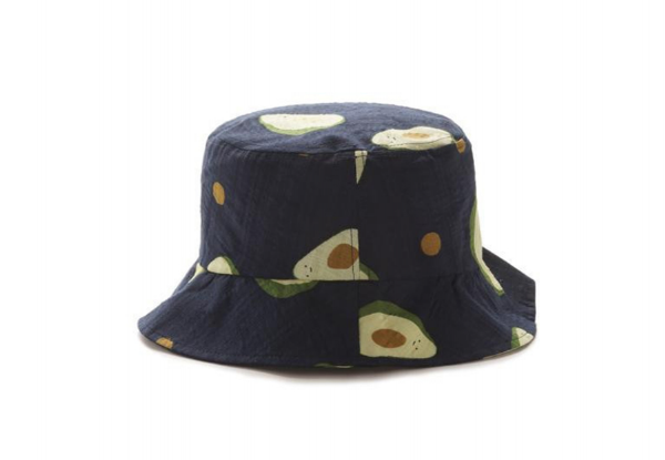 Avocado Print Bucket Hat - Three Styles & Option for Two
