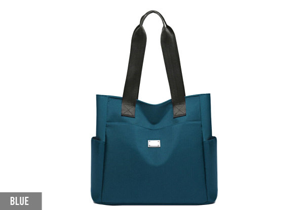 Large Capacity Lightweight Shoulder Bag - Four Colours Available