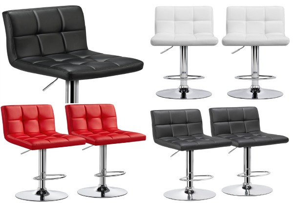 Four-Pack of Bar Stools - Four Colours Available