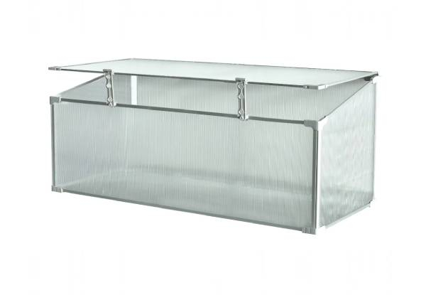 Mini Aluminium Frame Greenhouse with Roof Vent - Available in Two Sizes