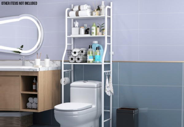 Bathroom Shelves - Two Colours Available