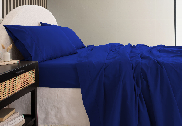 Royal Comfort Vintage Washed Sheet Set - Available in Two Colours & Four Sizes