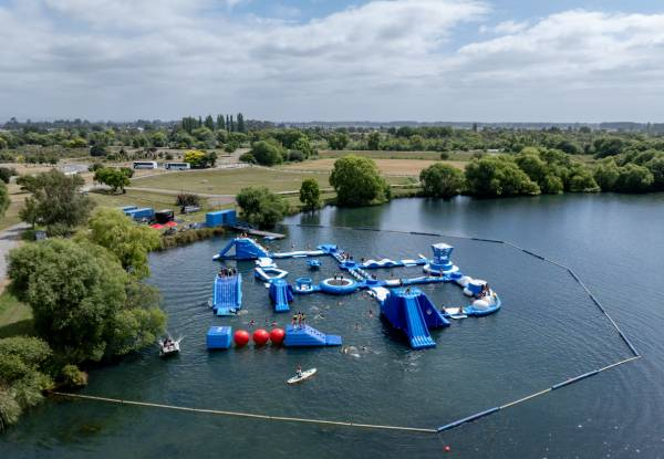 Anytime Aquapark Pass for One Adult - Options for Child or Family Pass & Double Sessions Available - Valid from Opening Day 30th November