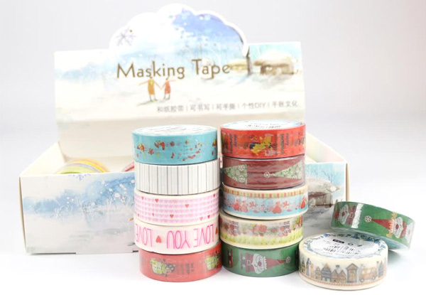 32-Piece Colourful Masking Tape Set