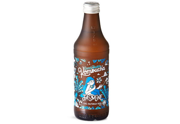 Case of 12 Bottles of Good Buzz Kombucha - Four Options Available