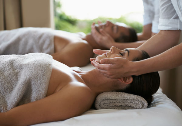 Heavenly Oasis Couples Package incl. 60-Minute Full Body Therapeutic Massage & Express Facial