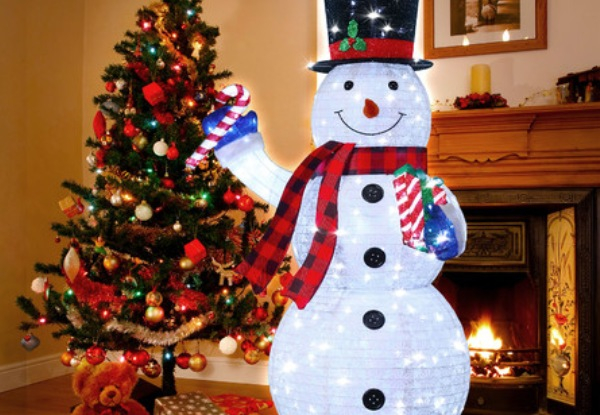 180cm Snowman LED Christmas Light Decor - Two Options Available