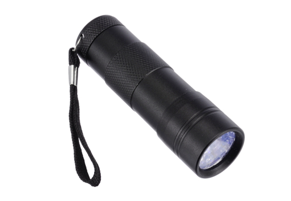LED UV Bacteria-Spotting Blacklight Flashlight - Option for Two