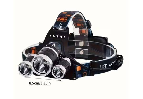Extreme LED SuperBright Rechargeable Headlamp 1000 Lumens