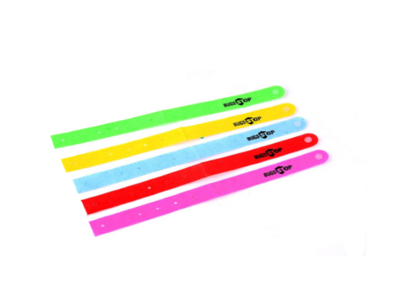 20-Pack of Anti Mosquito Repellent Bracelets - Five Colours Available with Free Delivery
