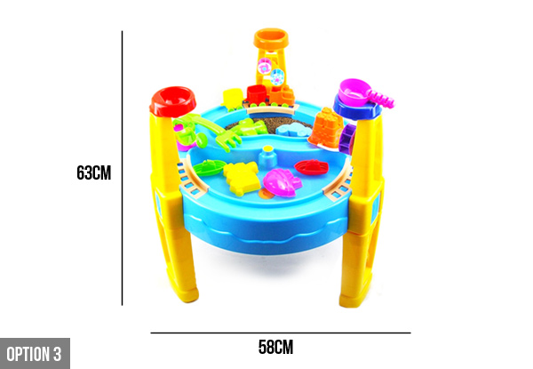 From $24 for a Sand & Water Play Table - Available in Three Styles