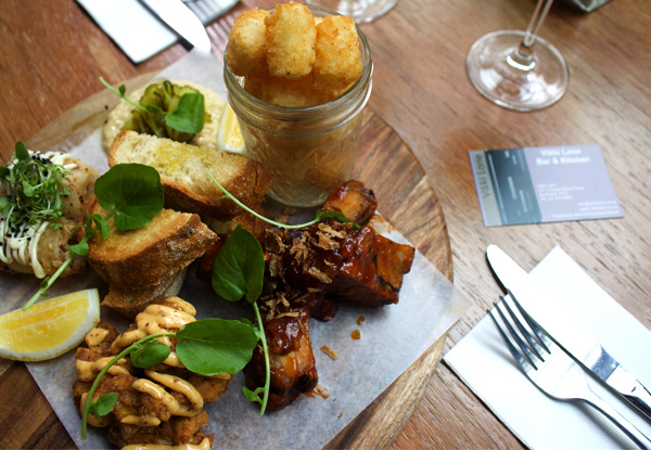 CBD Sharing Platter & Drinks for Two - Option for Four People