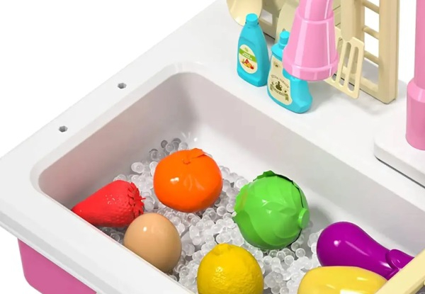 Kid's Kitchen Sink Toy Set - Two Colours Available