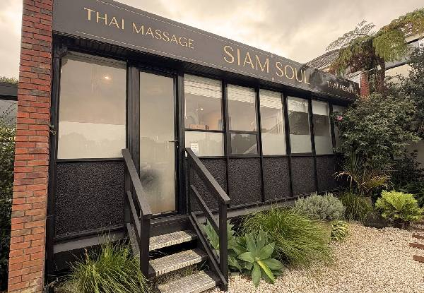 60-Minute Relaxing Thai Massage with Warm Coconut Oil - Options for 90-Minute Thai Massage & Couple Package