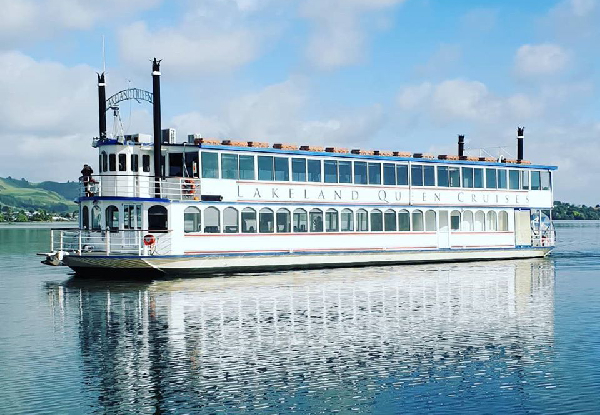 Coffee Cruise for Two Upon the Beautiful Lake Rotorua - Options Four People, Extra Adult or Extra Child